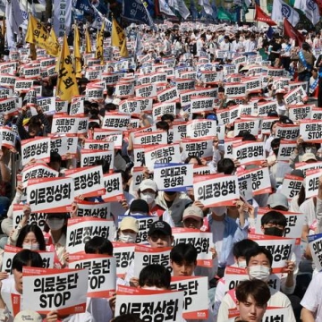 2026의대모집3058명복귀 확정 … 의료계 <윤석열표의료개악 즉각 중단>